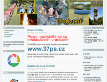Tablet Screenshot of horizont.vzdusne.cz